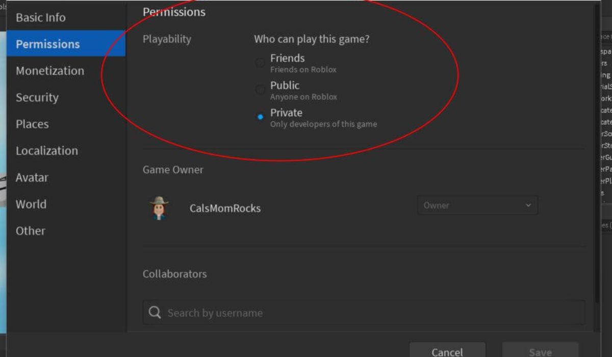 Bật chế độ công khai game của bạn để nhiều người biết đến
