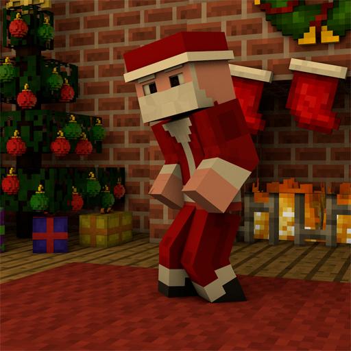 MineCraft Christmas Jigsaw Puzzle