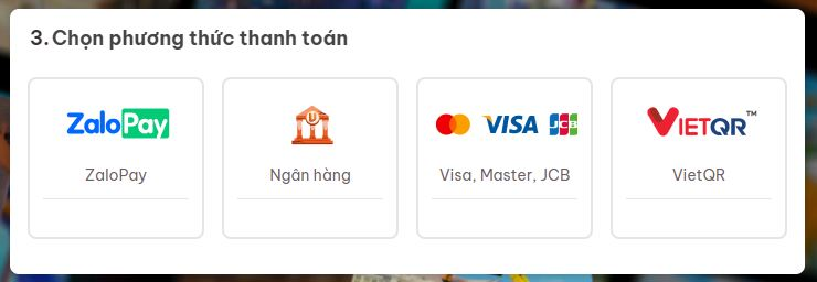 Lựa chọn gói Robux phù hợp và xem thông tin chi tiết